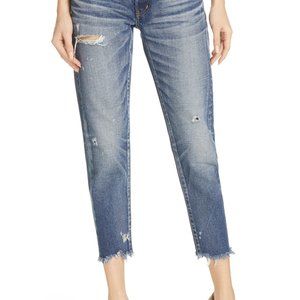 Moussy Vintage 30 Kelley Ripped Ankle Skinny Jeans